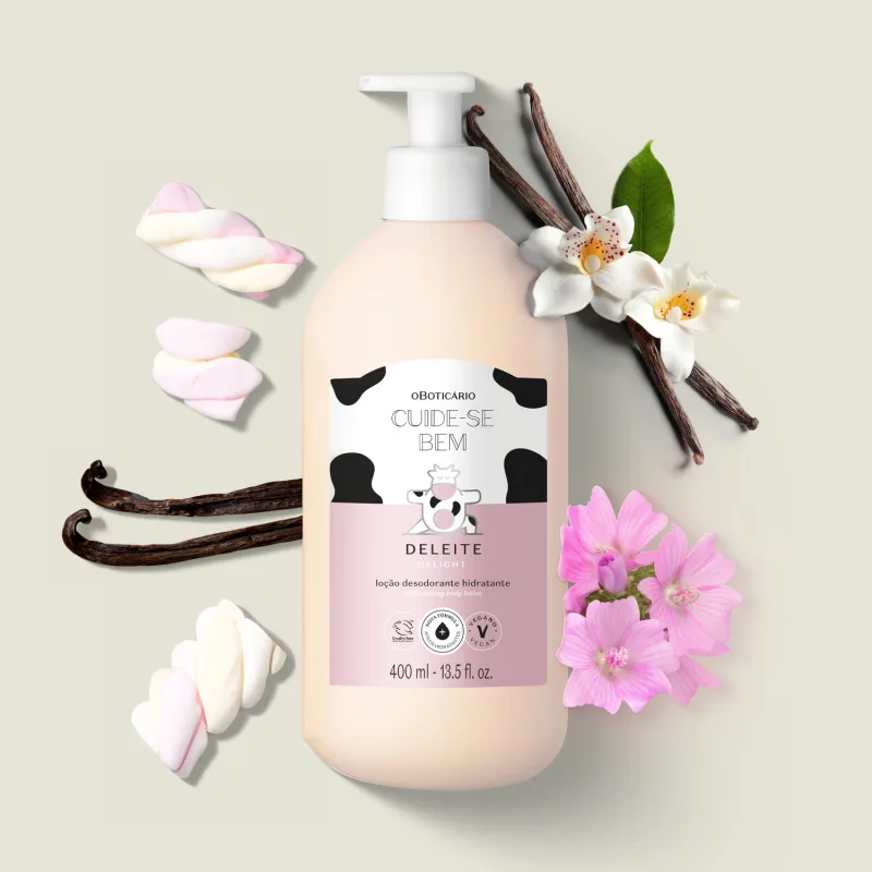 Loção Hidratante Corporal Cuide-se Bem Deleite 400ml