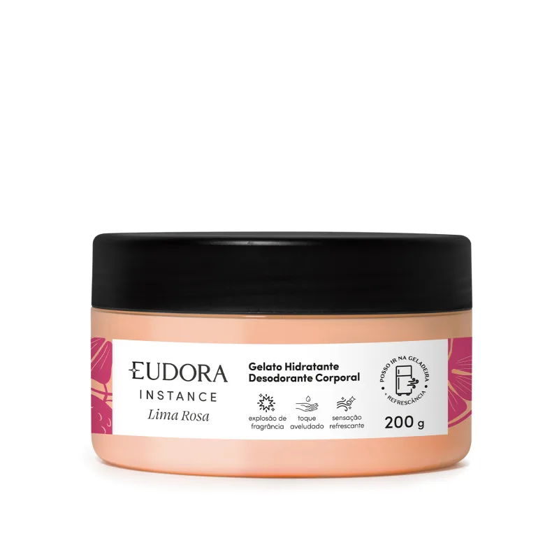 Gelato Hidratante Corporal Instance Lima Rosa 200g