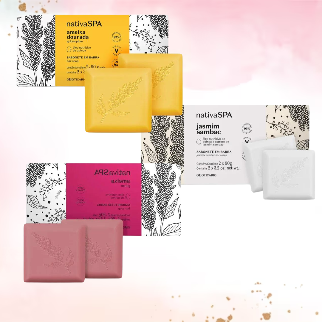 Sabonetes NativaSpa 2 unidades