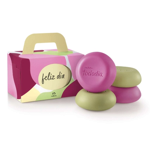 Sabonete Feliz Dia 4 unidade