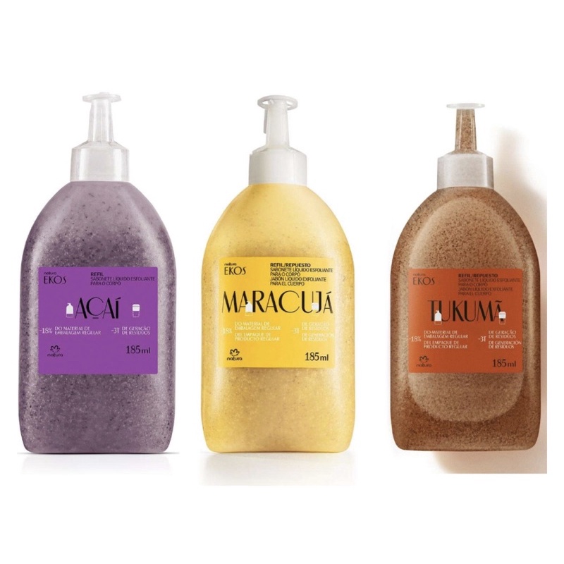 Refil de Esfoliante Natura Ekos Frescor