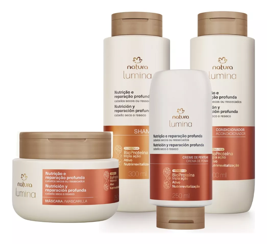 Nutritivo para Cabelos Secos ou Ressecados Lumina