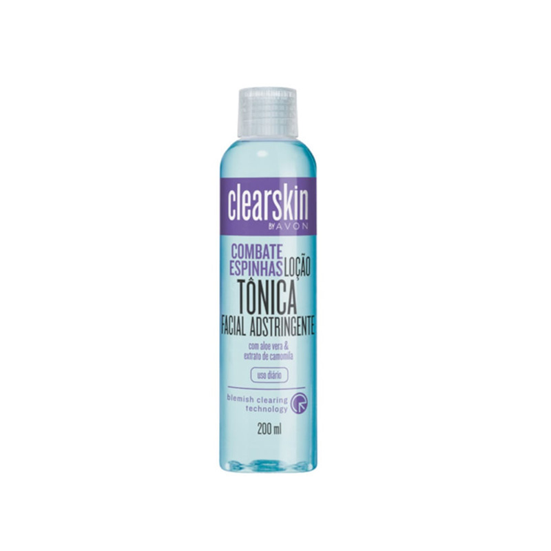 Loção Tônica Combate Espinhas Clearskin Facial Adstringente