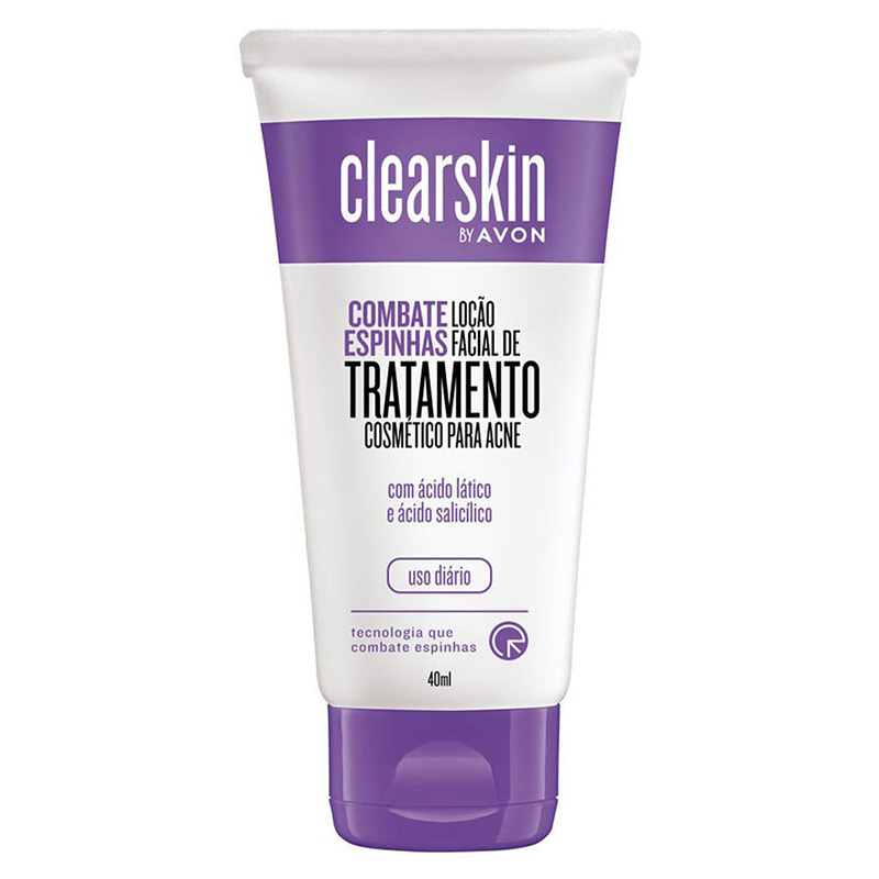 Loção Facial Clearskin de Tratamento Cosmético Para Acne