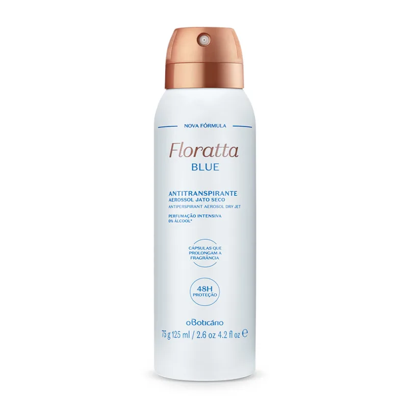 Desodorante Antitranspirante Aerosol Floratta Blue 75g/125ml