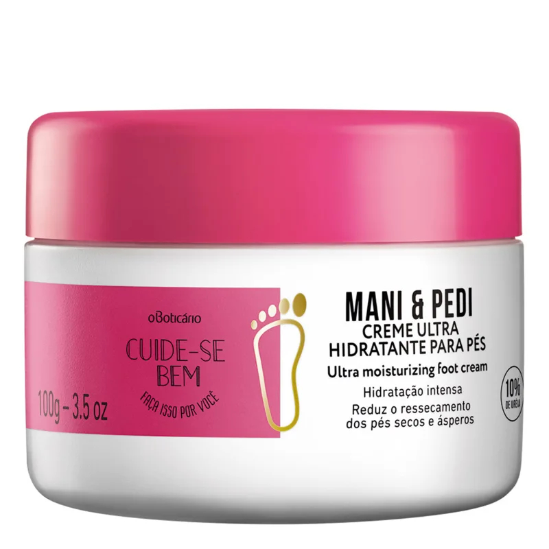 Creme Hidratante para Pés Cuide-se Bem Mani & Pedi 100g