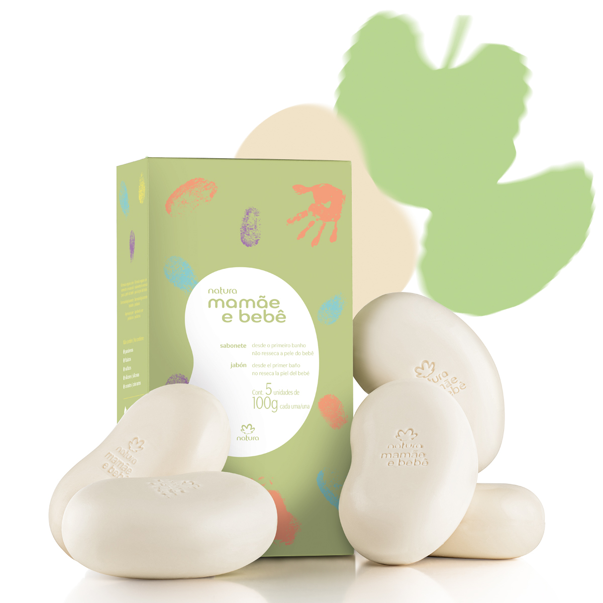 Sabonete Mamãe e Bebê 5 Unidades