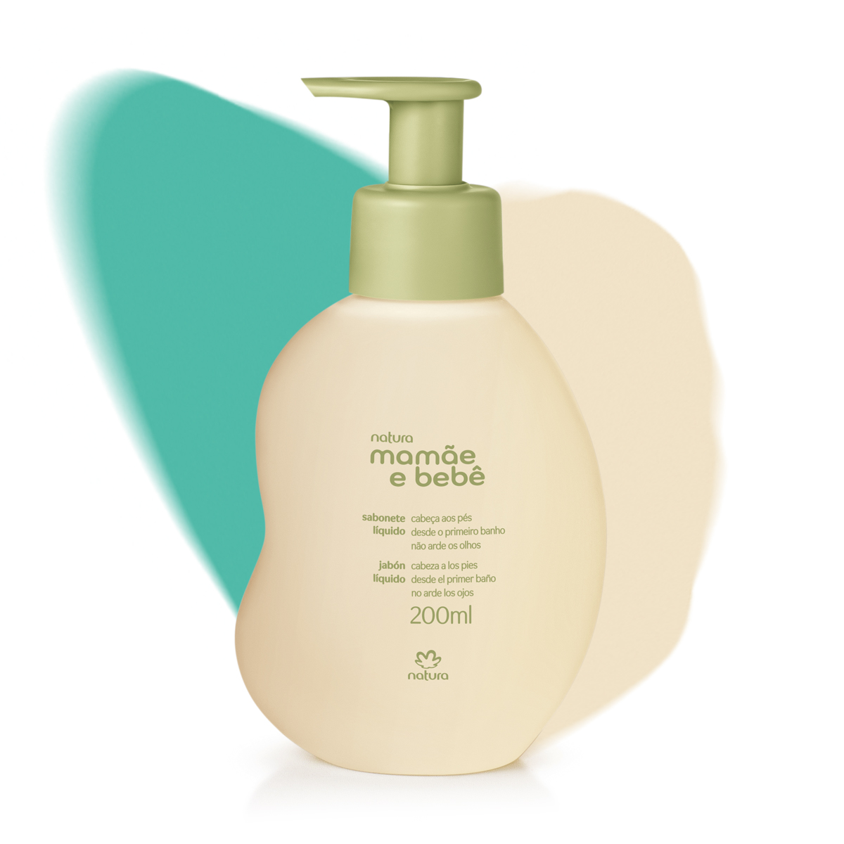 Sabonete Líquido da Cabeça aos Pés Mamãe e Bebê