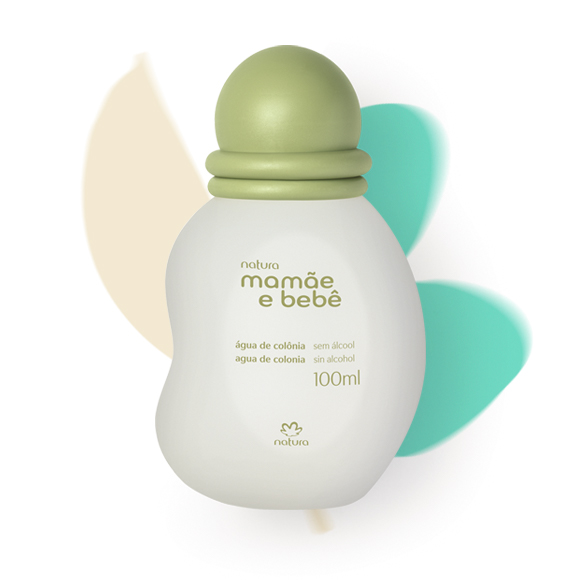 Mamãe e Bebê Água de Colônia 100 ml