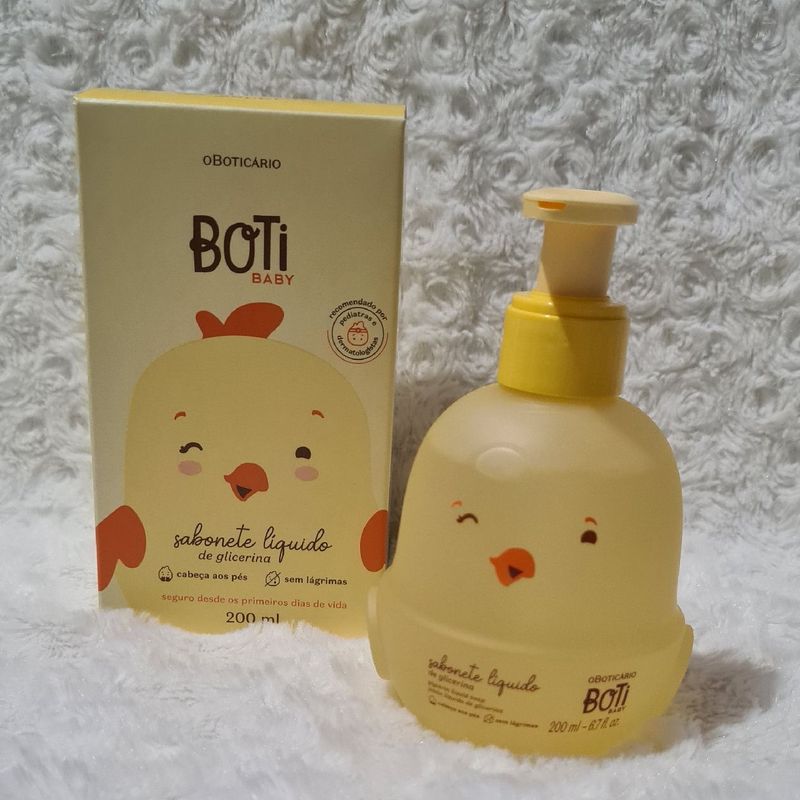 Sabonete Líquido para Cabelo e  Corpo 200ml Boti Baby