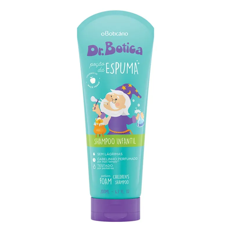 Shampoo Poção da Espuma Dr. Botica 200ml