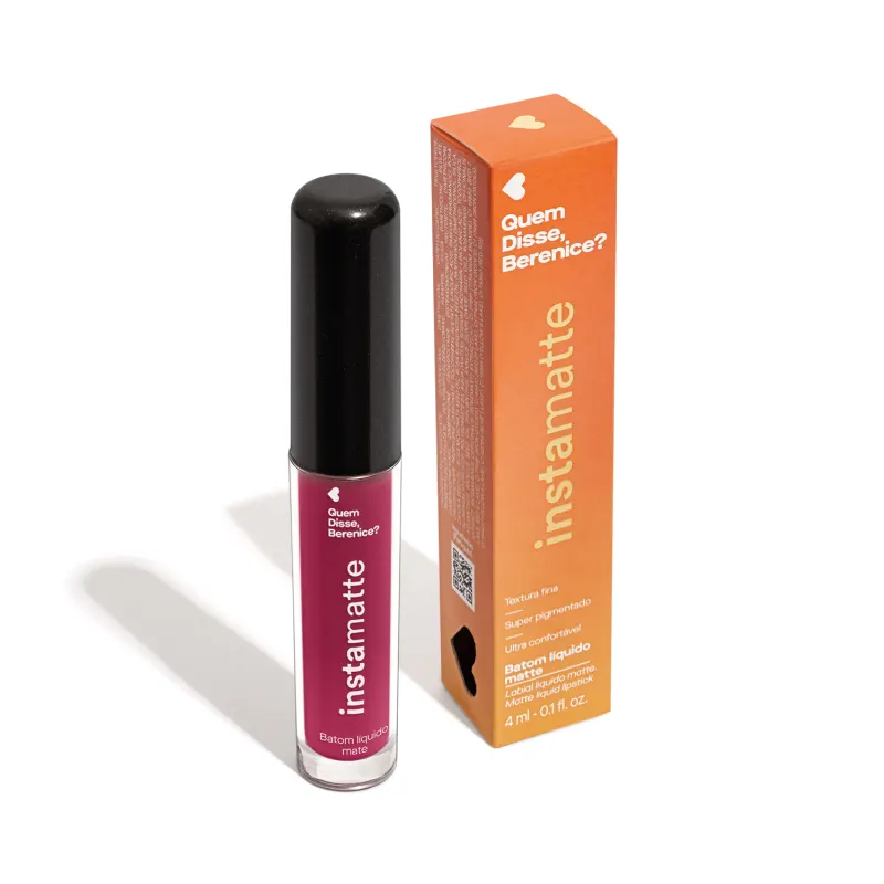 Batom Líquido Rosadoli Instamatte 4ml