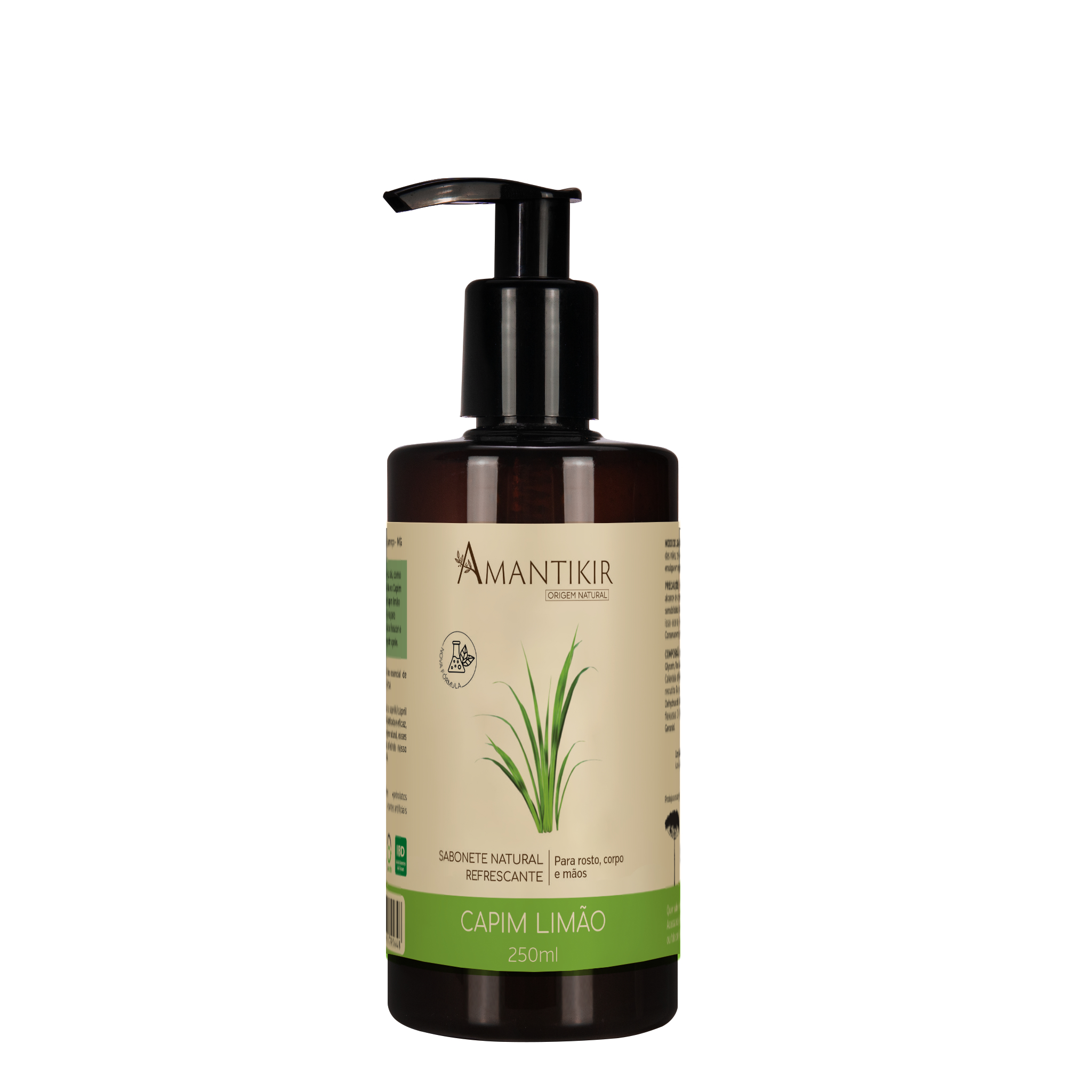 Sabonete Líquido Natural de Capim limão – 250ml