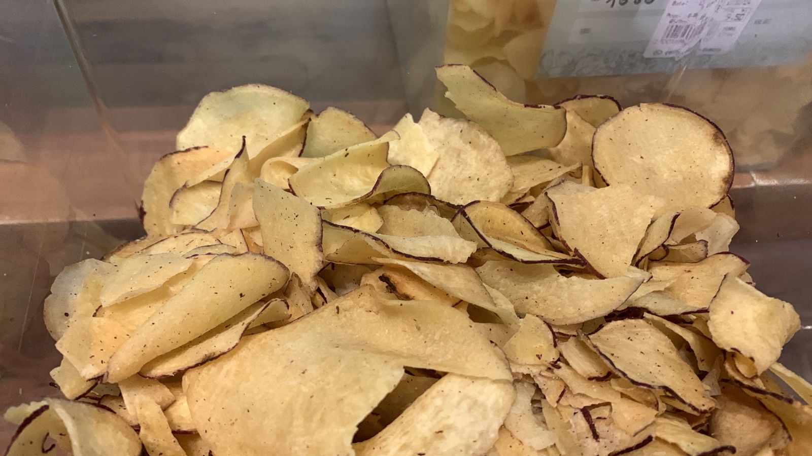 CHIPS DE BATATA DOCE