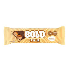BARRA  PROTEICA CARAMELO & AMENDOIM  BOLD  THIN 40G