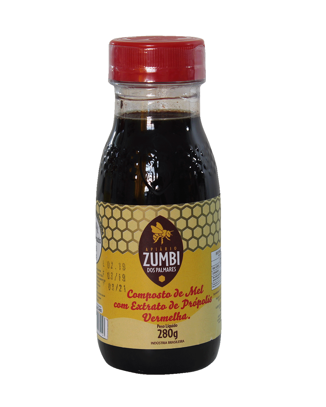 COMPOSTO DE  PROPOLIS VERMELHA 280g APIARIO ZUMBI