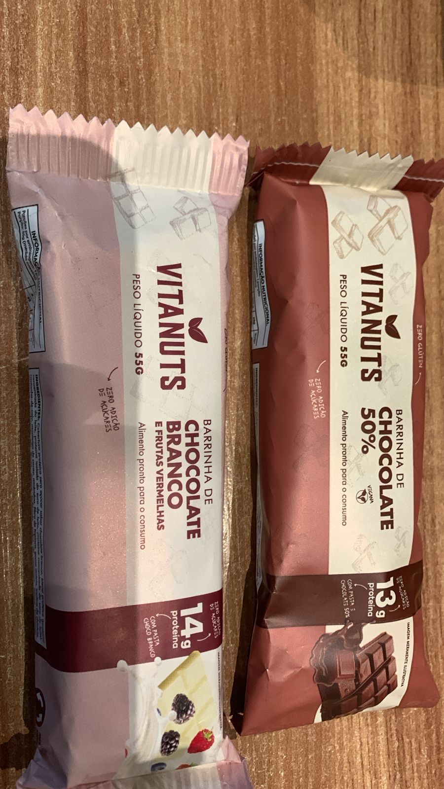 VITANUTS BARRINHA DE CHOCOLATE PRETO 50%