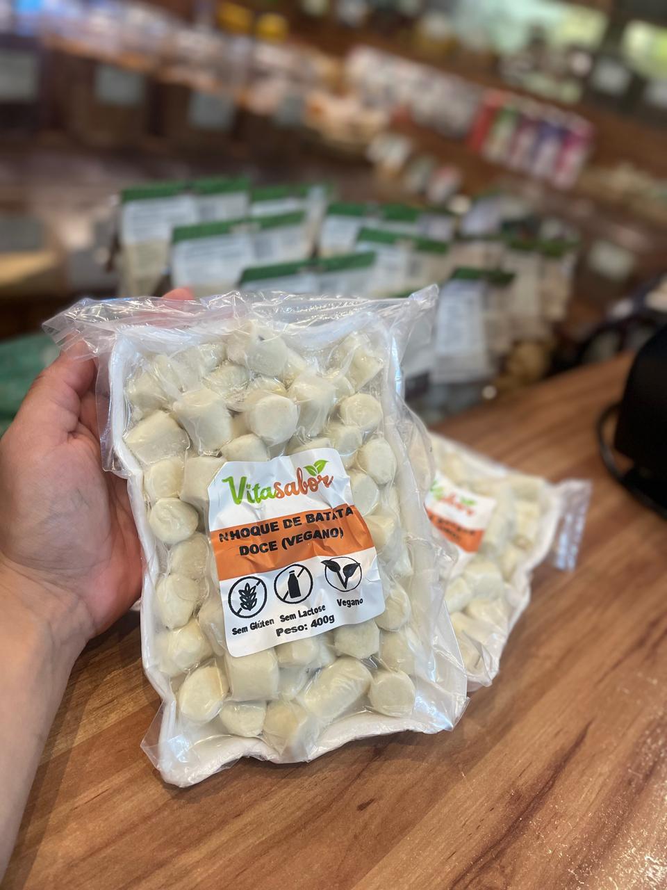 NHOQUE FUNCIONAL DE BATATA DOCE 400G