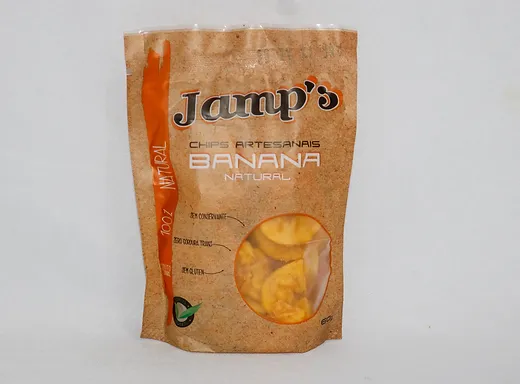 CHIPS BANANA NATURAL  ARTESANAL 60g