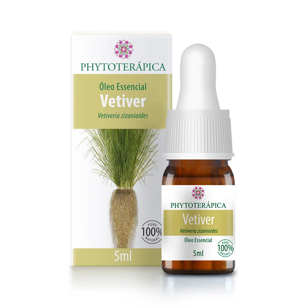 ÓLEO ESSENCIAL VETIVER 5ML PHYTOTERÁPICA