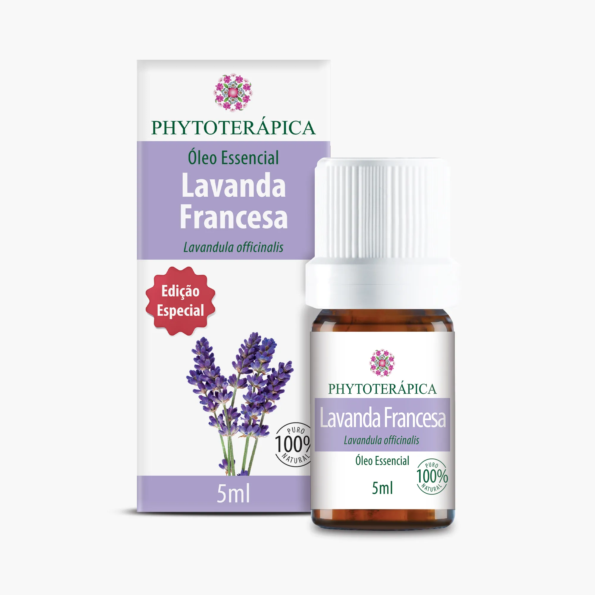 ÓLEO ESSENCIAL LAVANDA 5ML PHYTOTERÁPICA