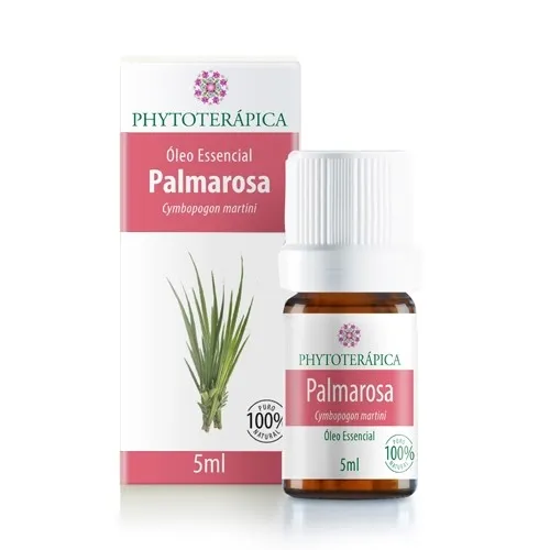 ÓLEO ESSENCIAL PALMAROSA 5ML PHYTOTERÁPICA