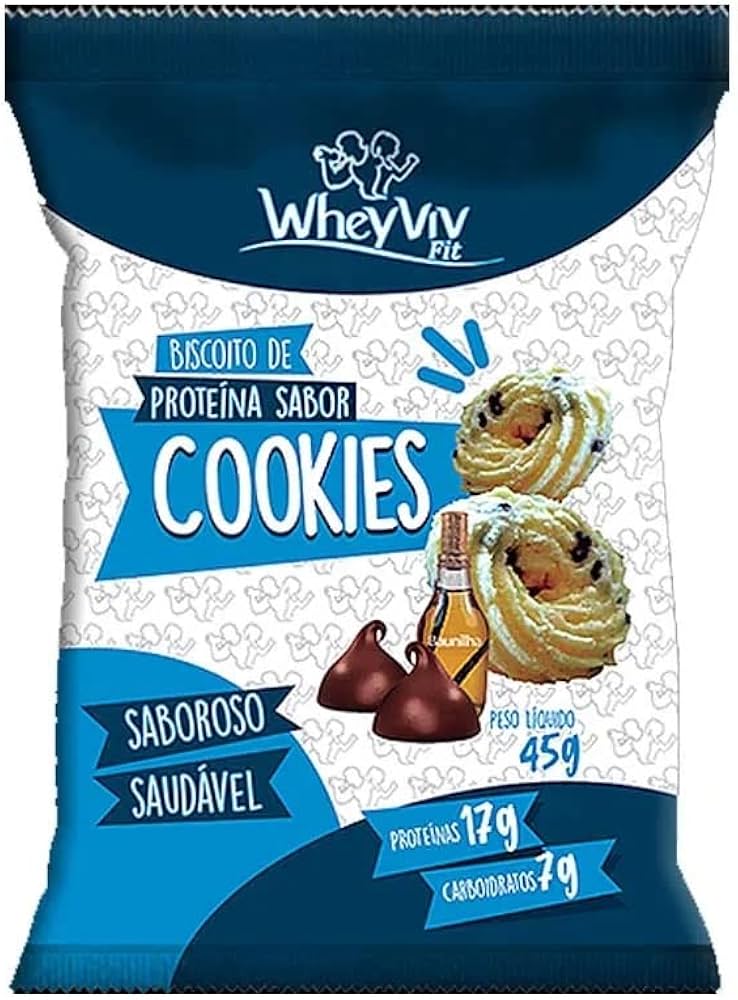 BISCOITO WHEYVIV SABOR COOKIES 45G