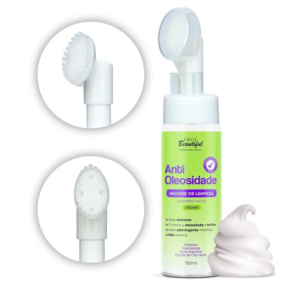 Mousse Micelar Anti oleosidade Face Beautiful