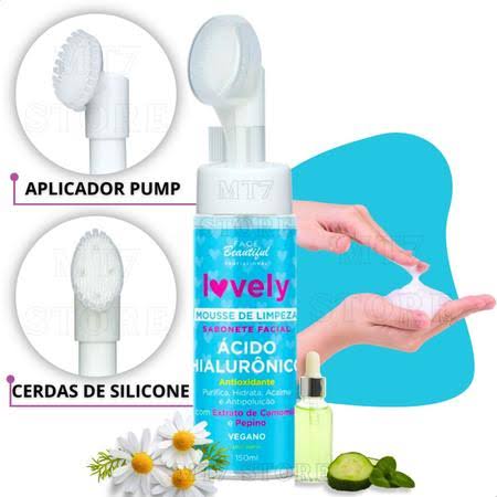 Mousse Micelar Ácido hialurônico Face Beautiful