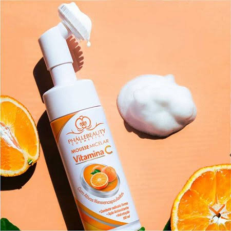 Mousse Micelar Vitamina C Phállebeauty