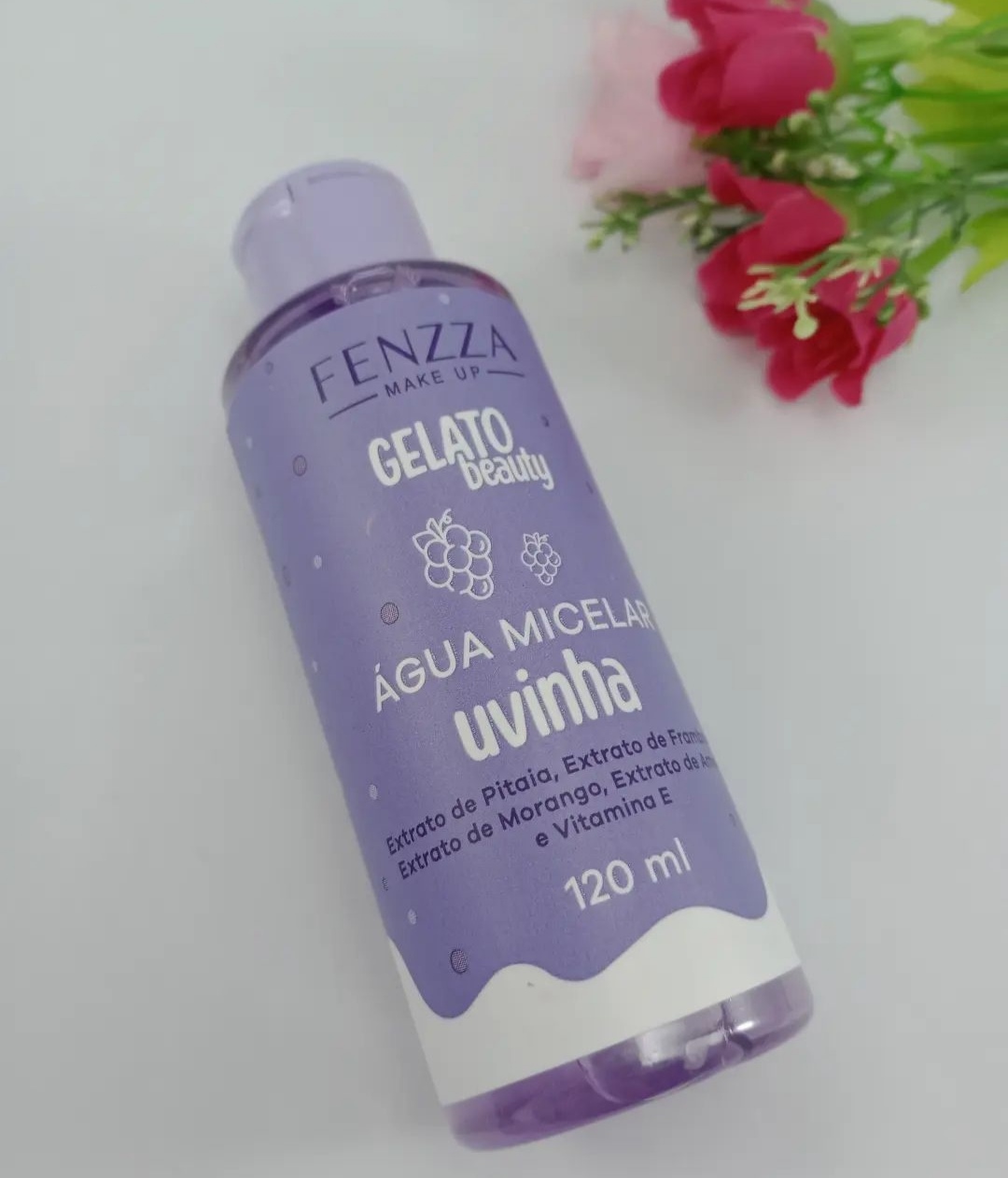Água Micelar fenza uvinha