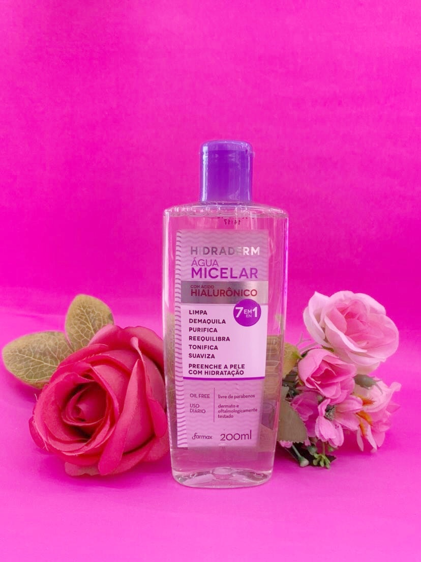 Água Micelar Hidraderm Com Ácido Hialurônico