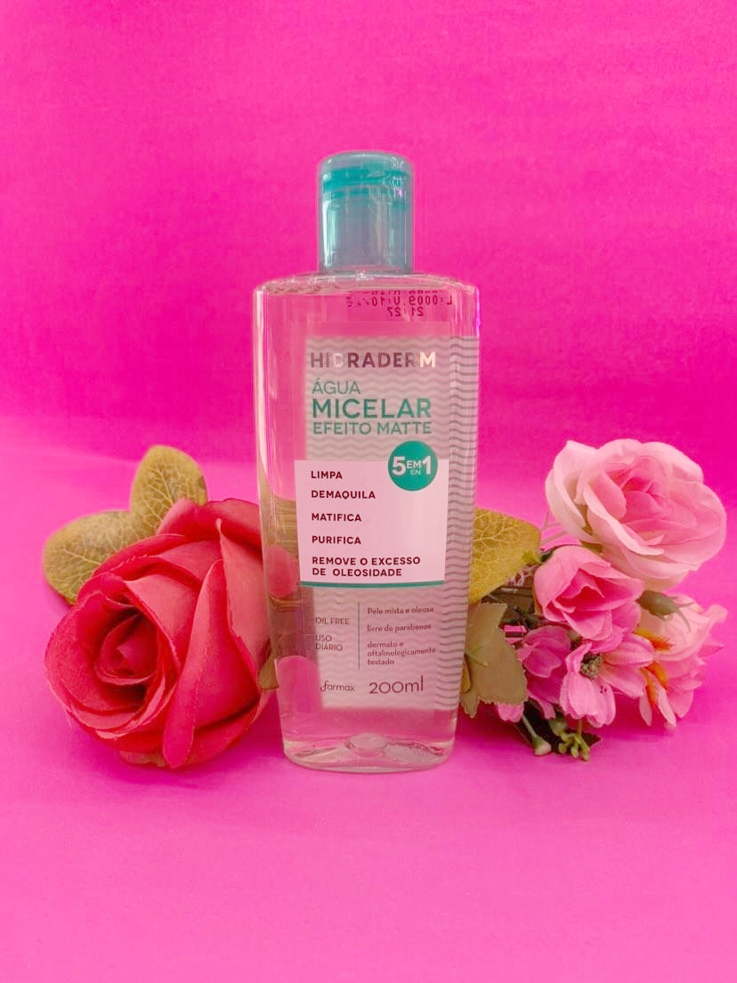 Água Micelar Hidraderm Efeito Matte