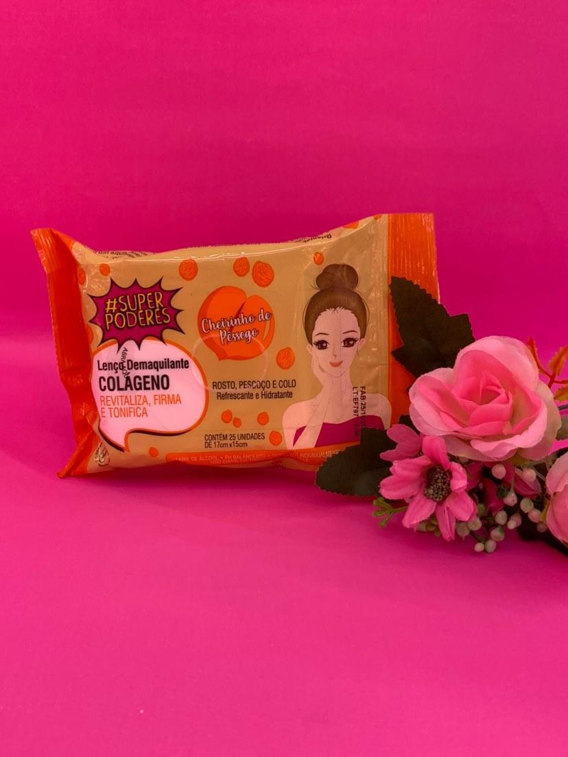 Lenço demaquilante colágeno Super Poderes
