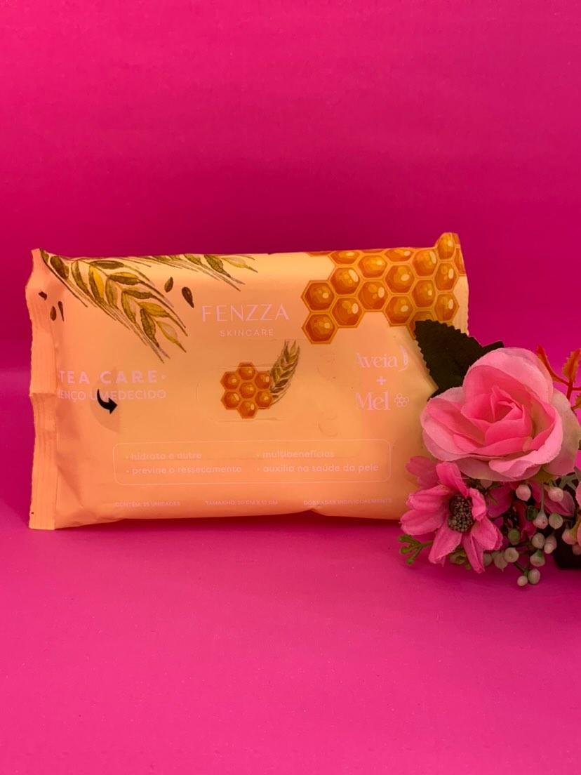Lenço demaquilante aveia mais mel Fenzza