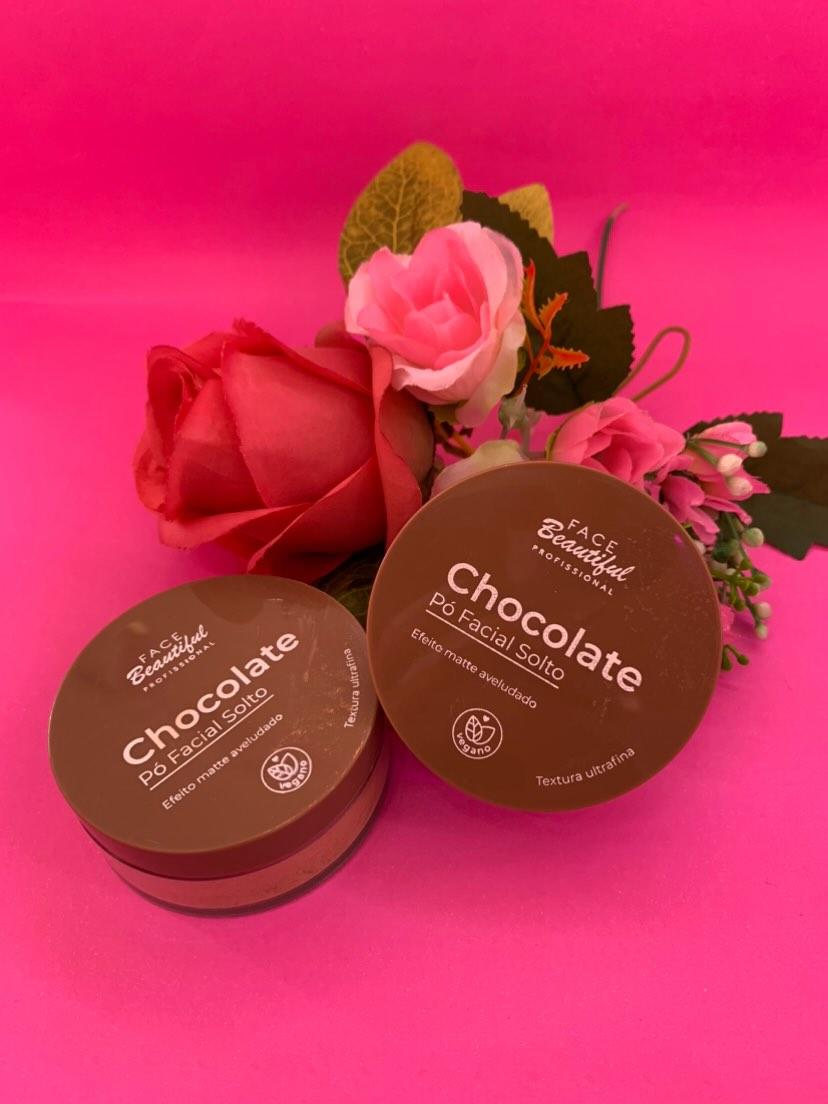 Pó solto chocolate