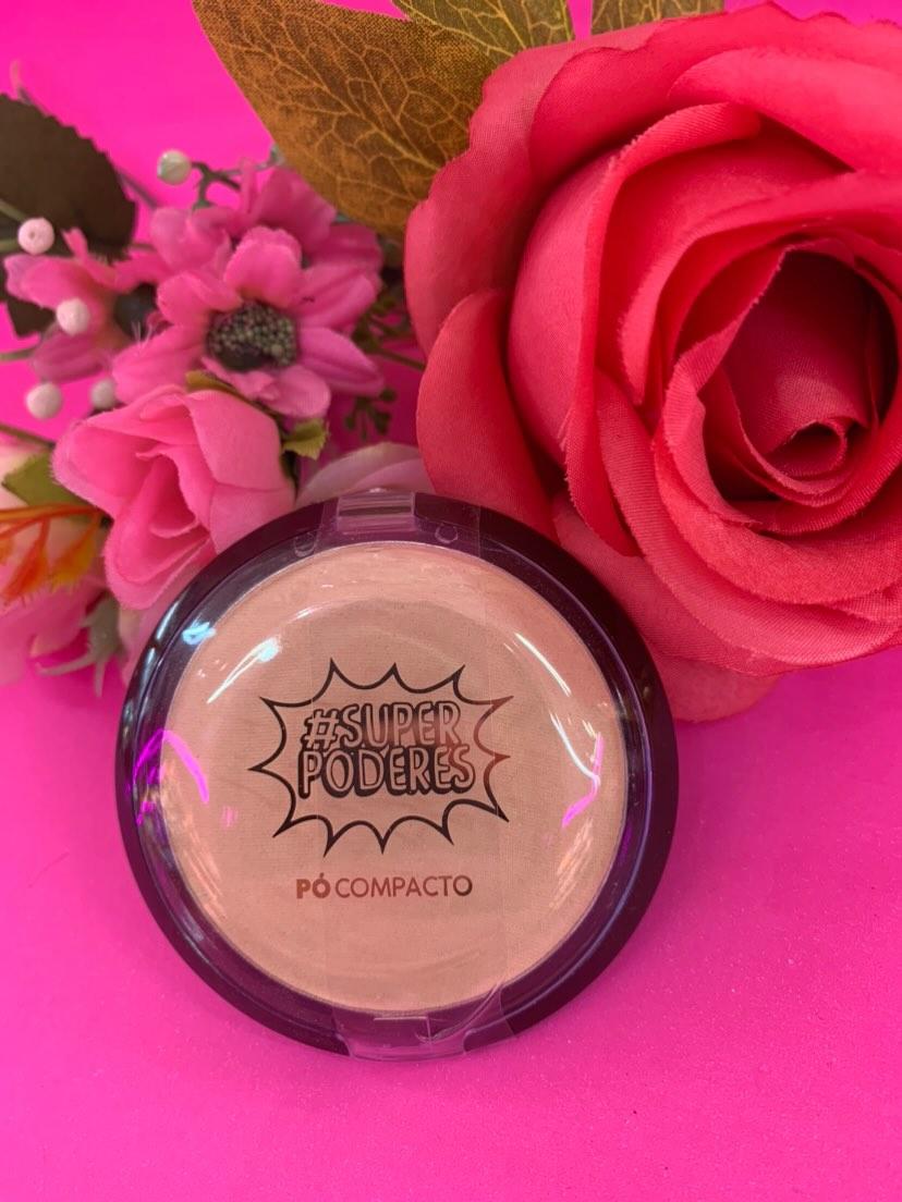 Pó compacto super poderes