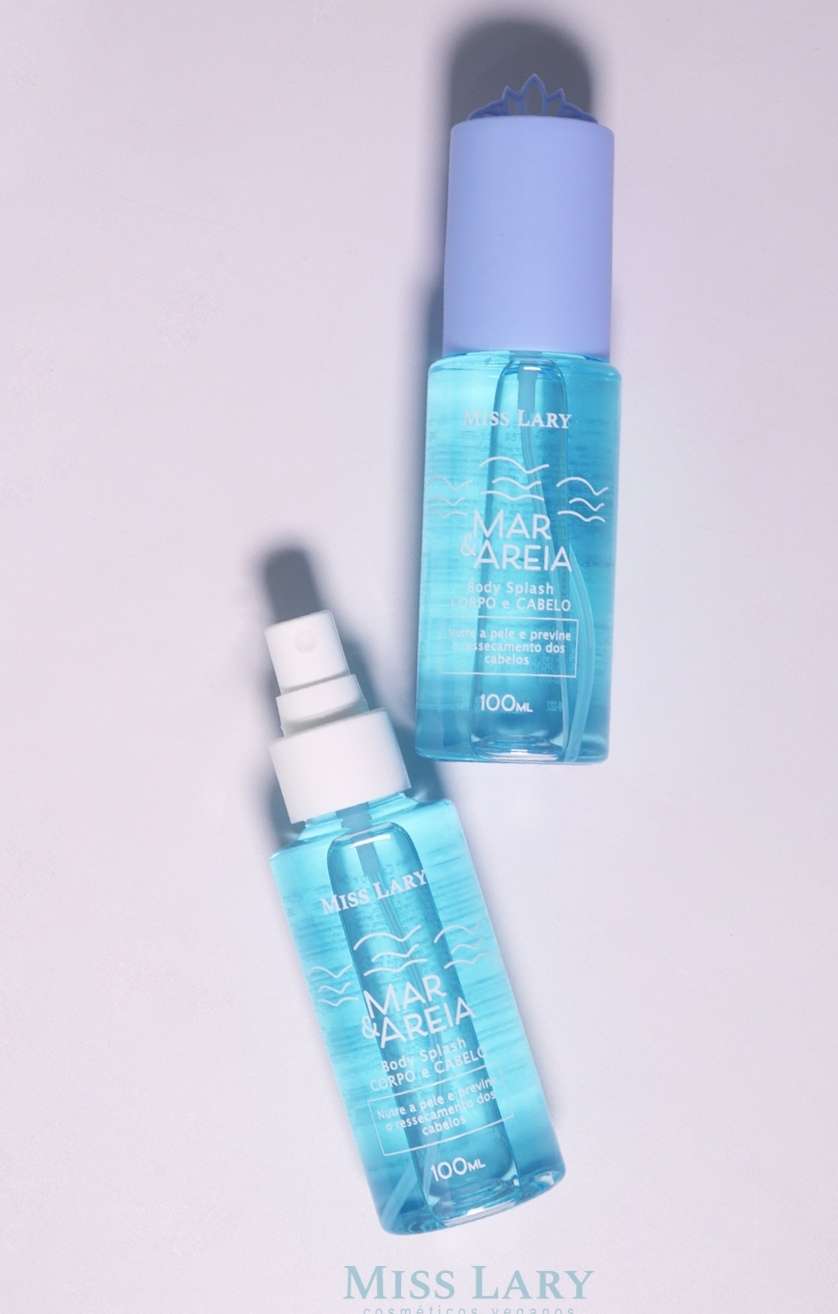 Body Splash Mar e Areia Miss Lary