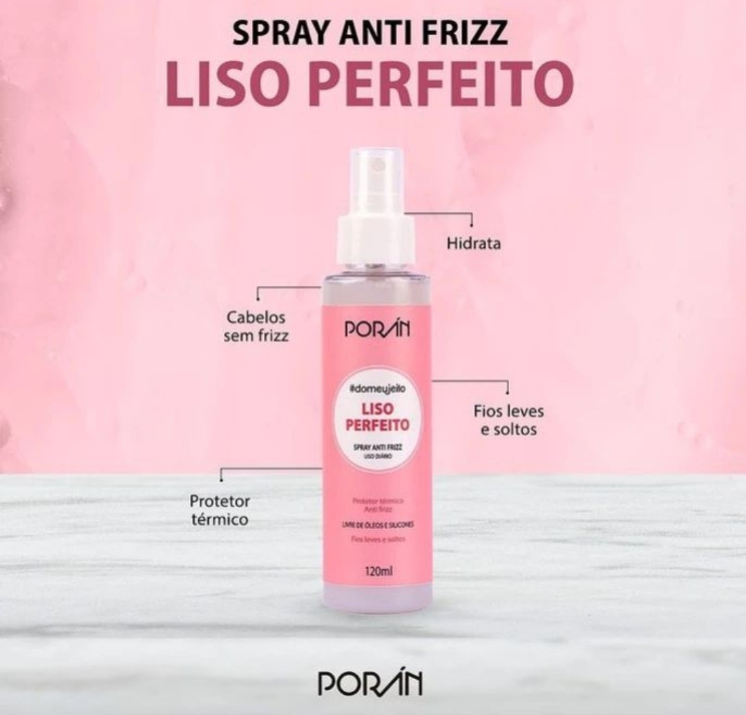 Spray Anti Frizz Porán