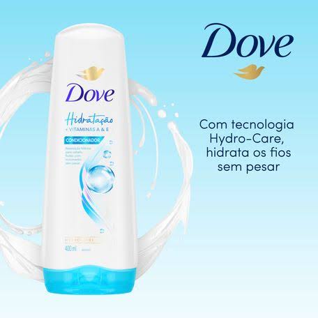 Condicionador Dove hidratação+ vitaminas A & E