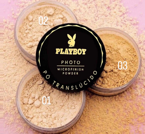 Pó translúcido playboy