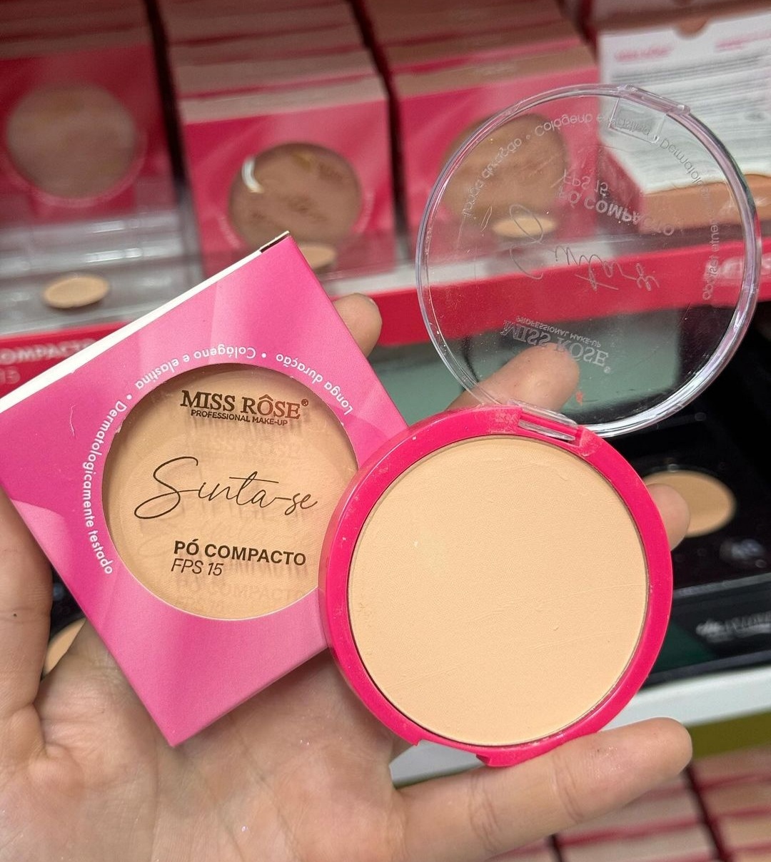 Pó compacto Miss Rôse