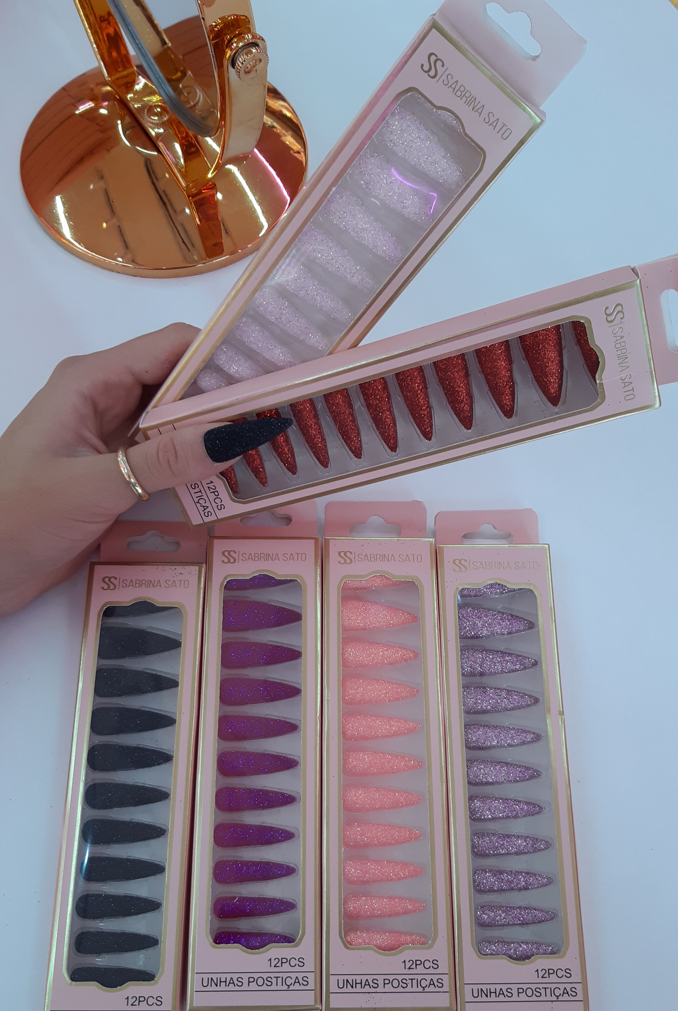 Unha postiça Sabrina Sato