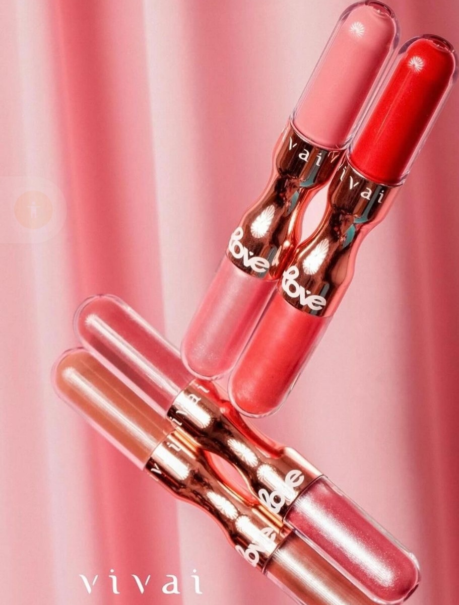 Batom e Gloss Love Vivai