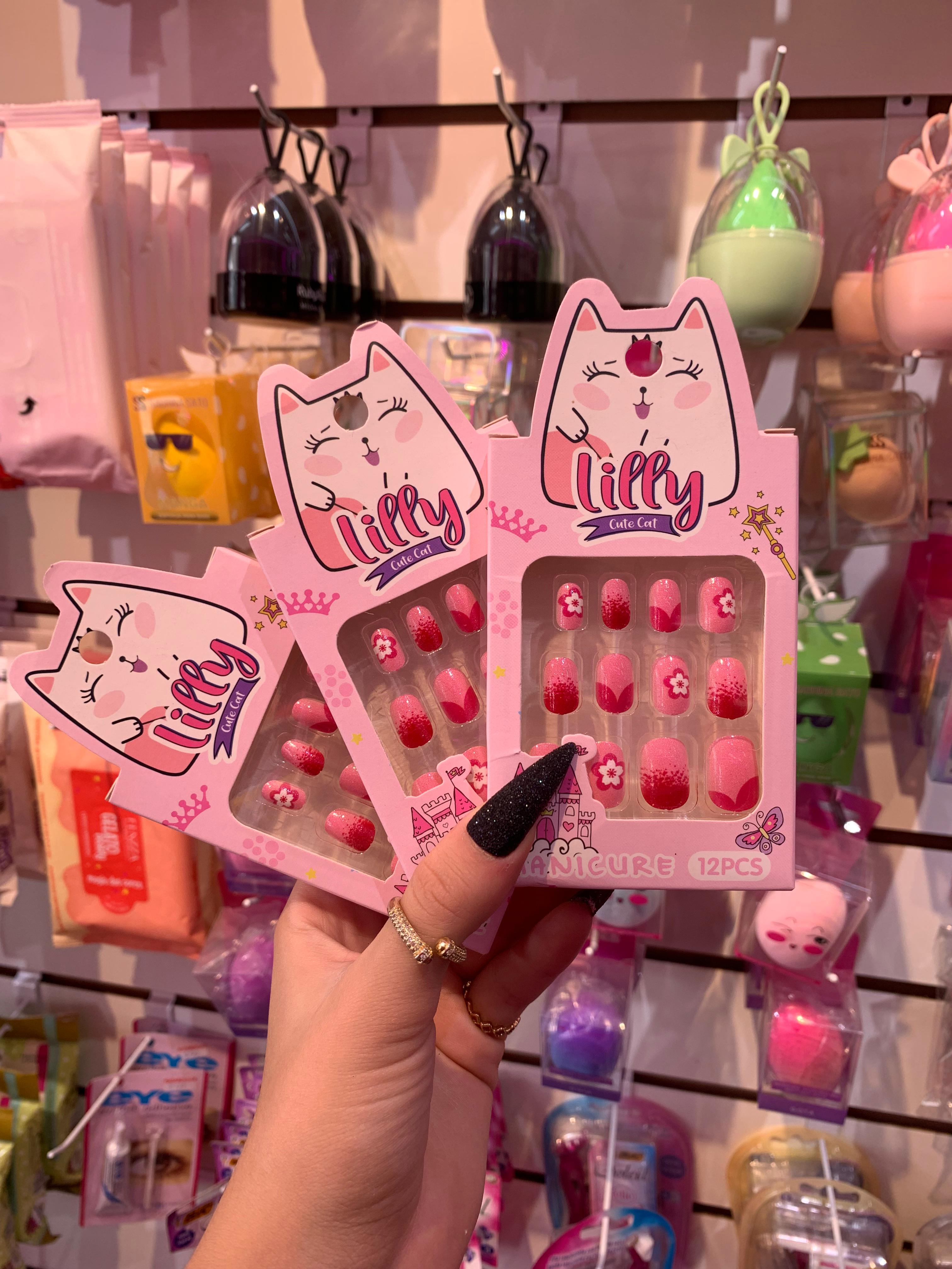 Unha postiça infantil