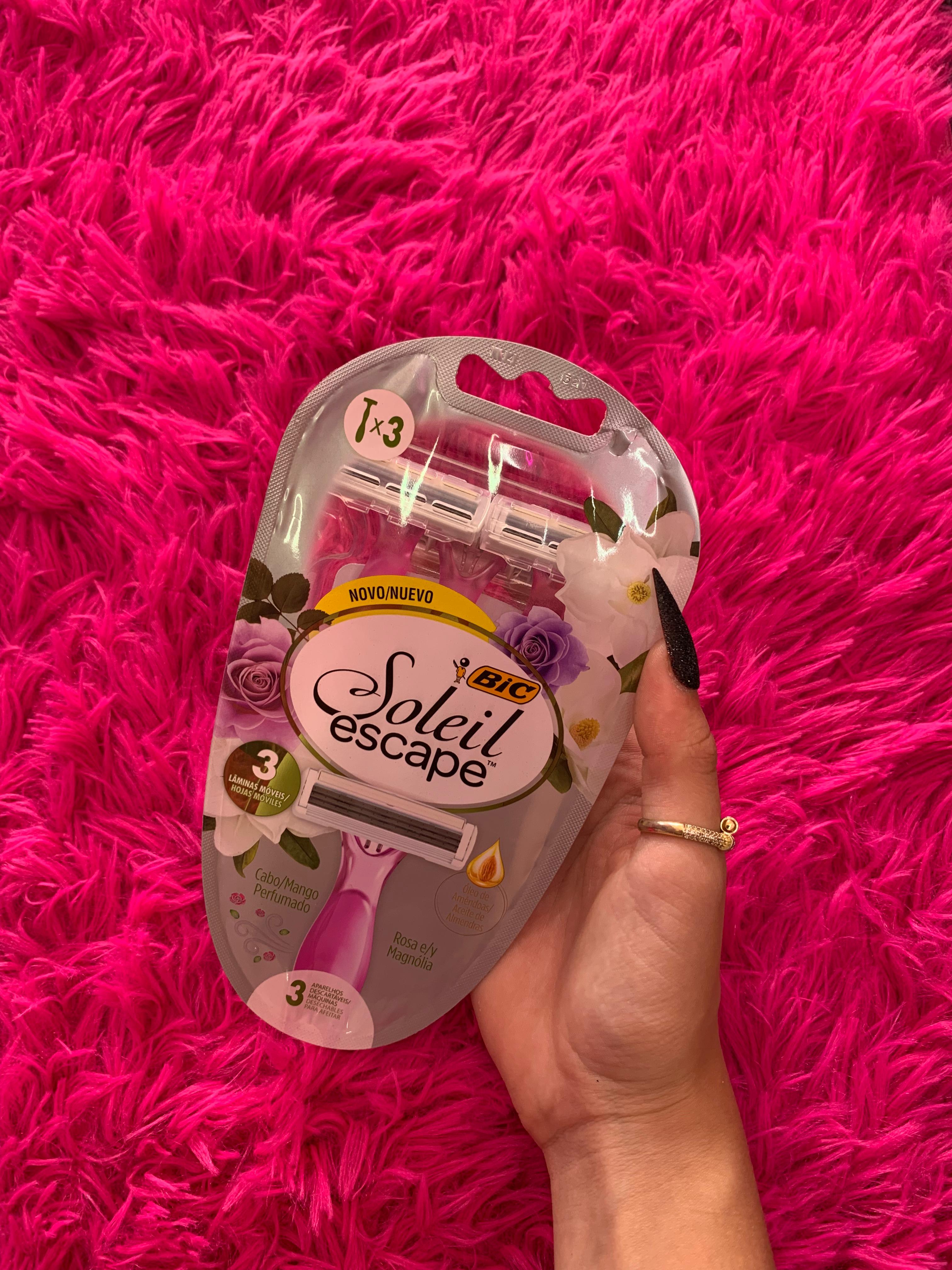 Lâmina para depilação kit 3 unidades