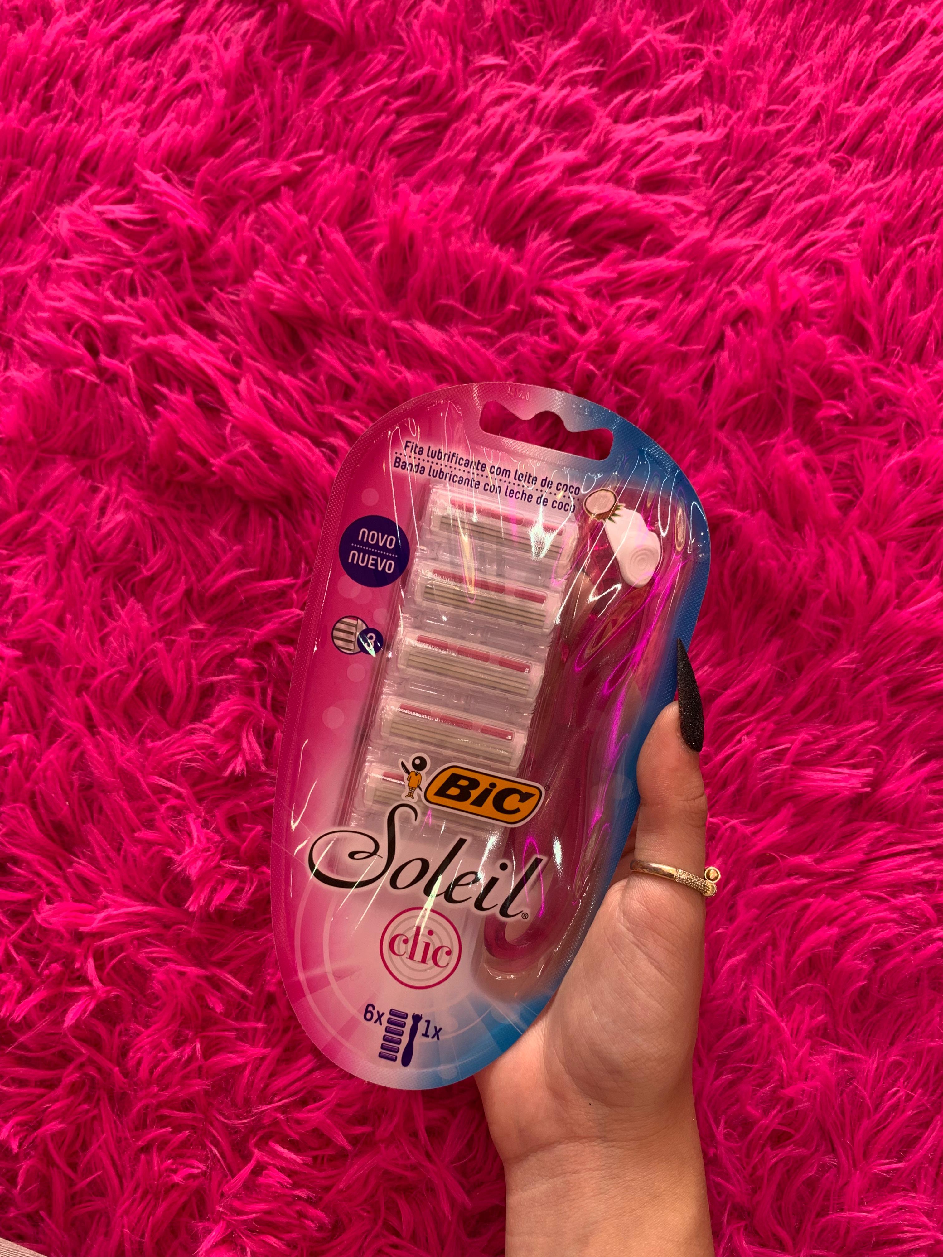 Kit com 6 lâminas para depilação