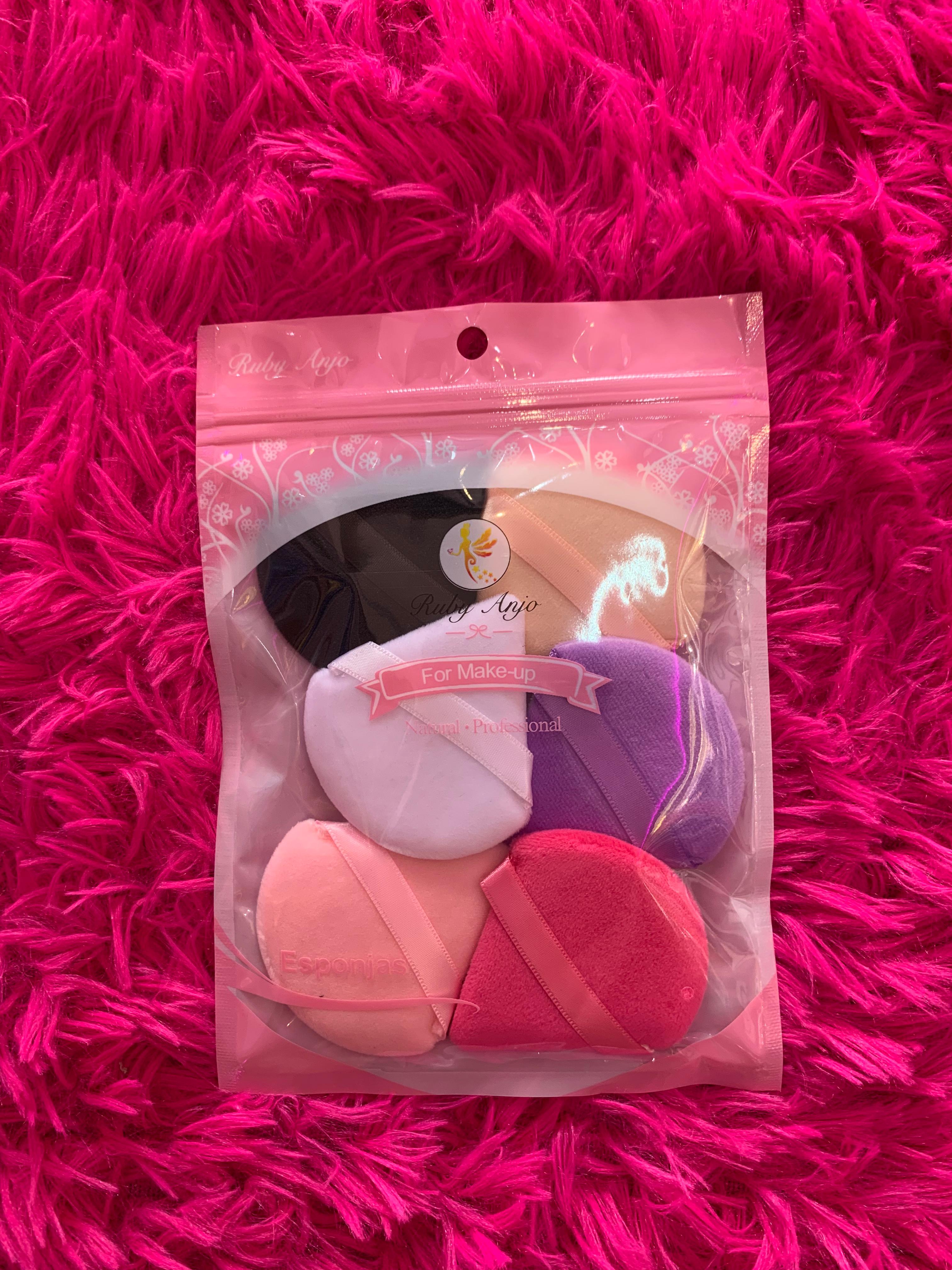 Kit esponja pra pó 6 unidades