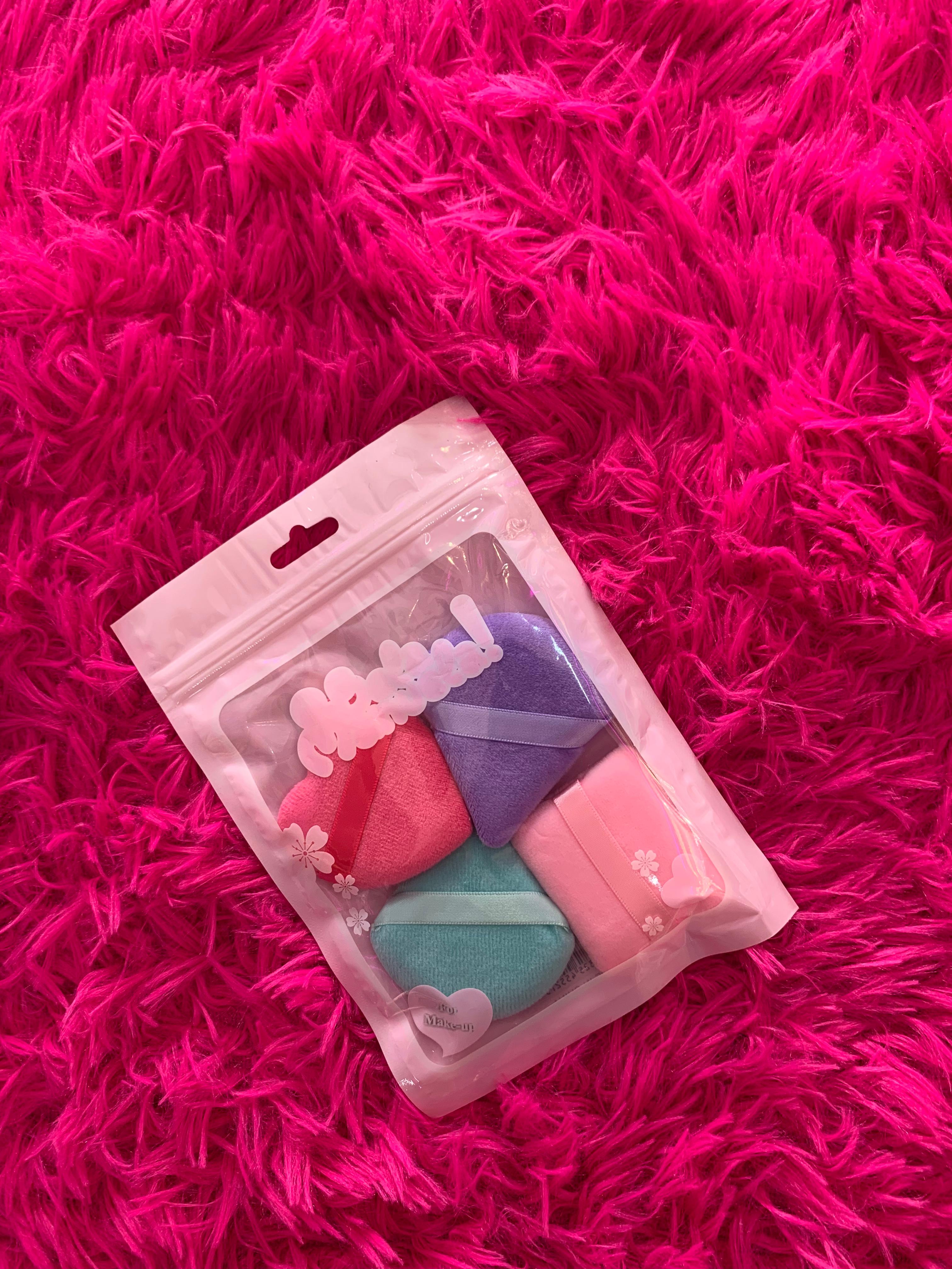 Kit esponja pra pó 4 unidades