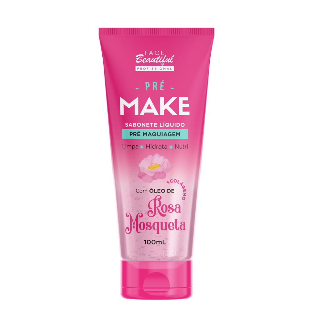Sabonete Pré Make Rosa Mosqueta Face Beautiful